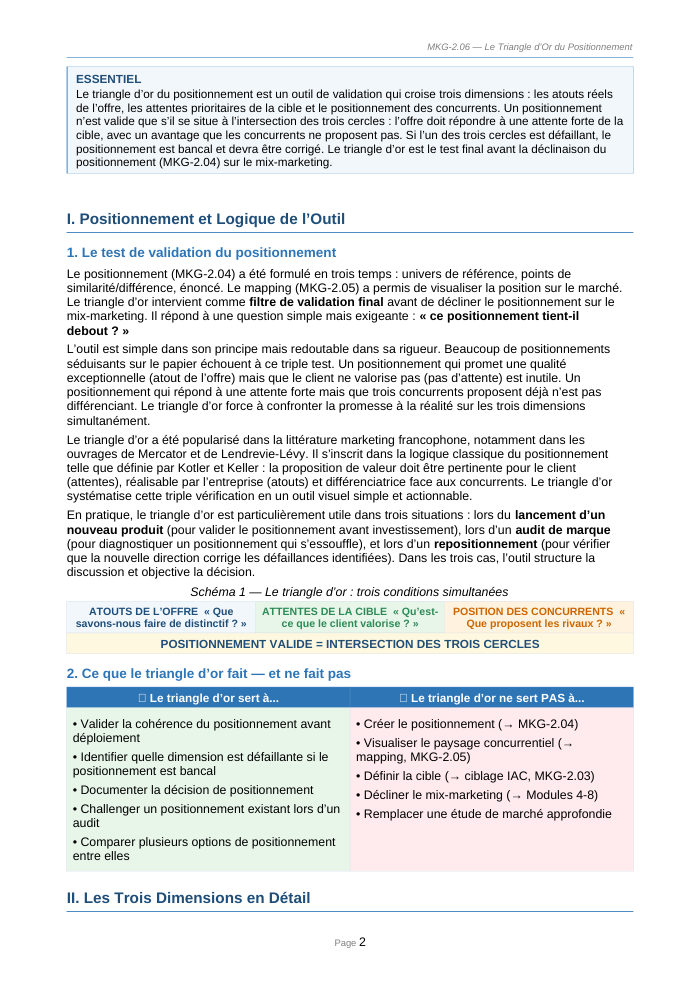 Une page du cours