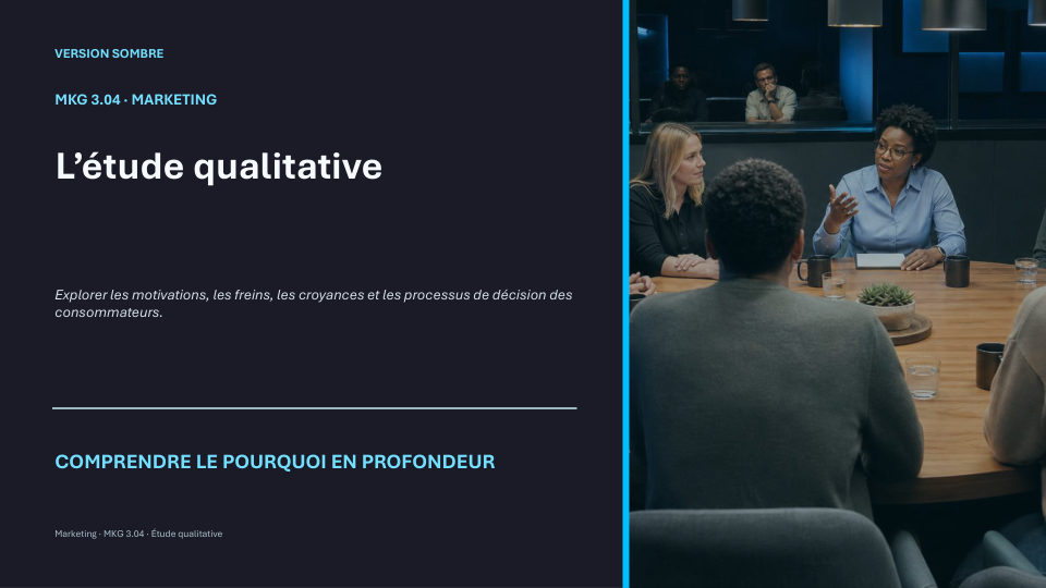 Première diapositive de la fiche MKG 3.04