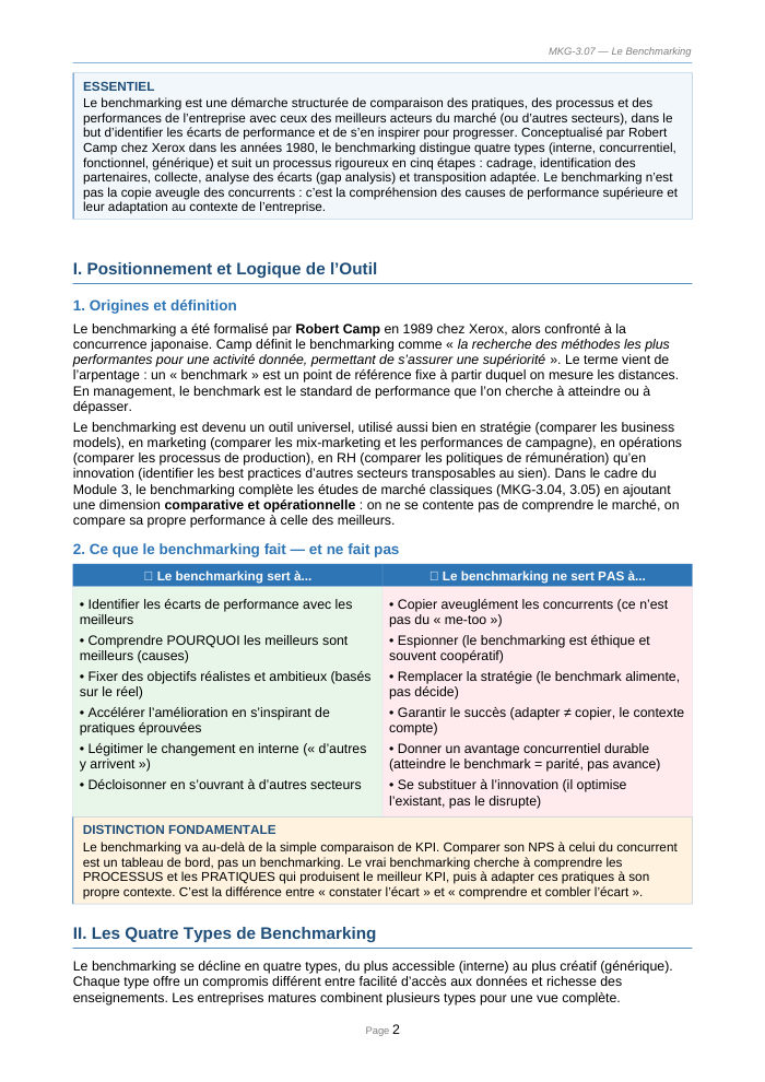 Une page du cours