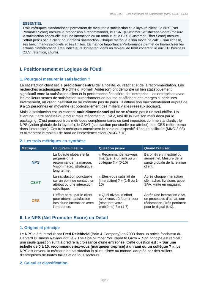 Une page du cours