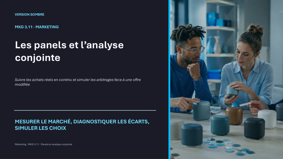 Première diapositive de la fiche MKG 3.11