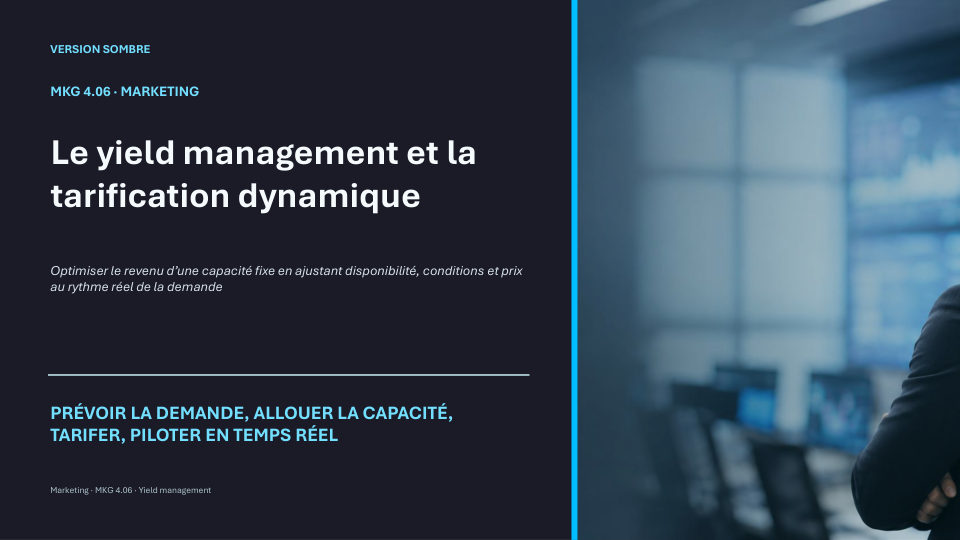 Première diapositive de la fiche MKG 4.06