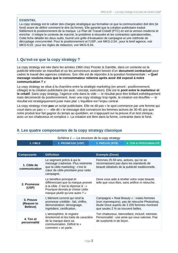 Une page du cours