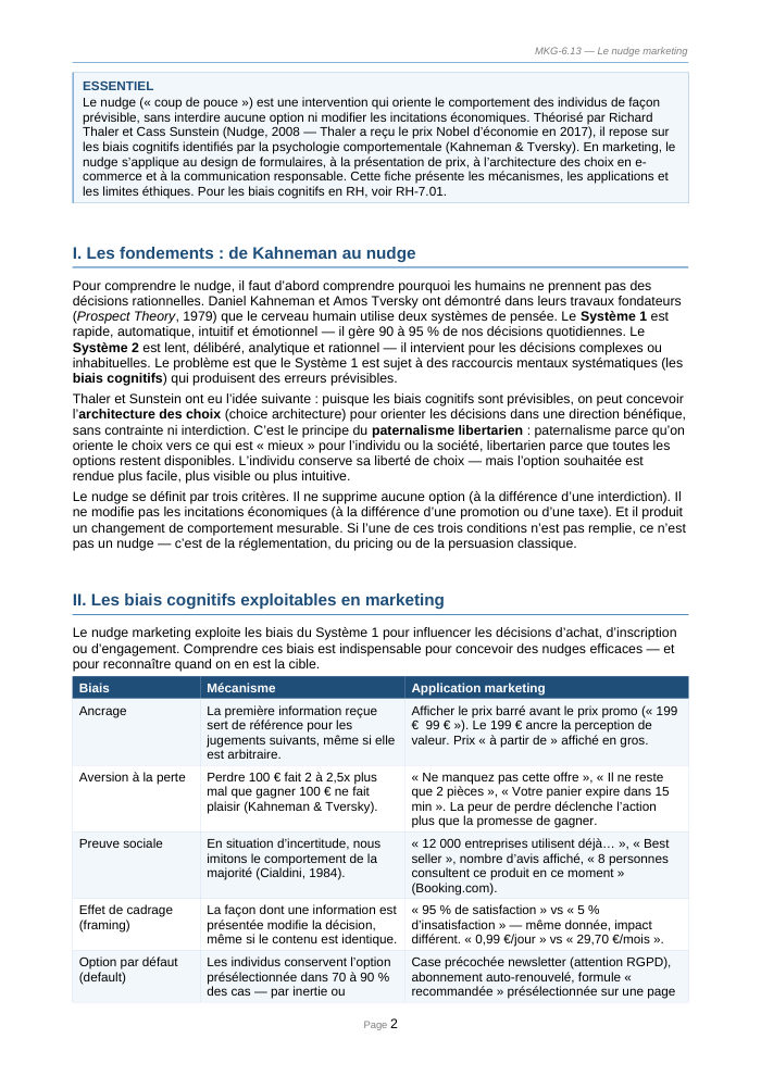 Une page du cours
