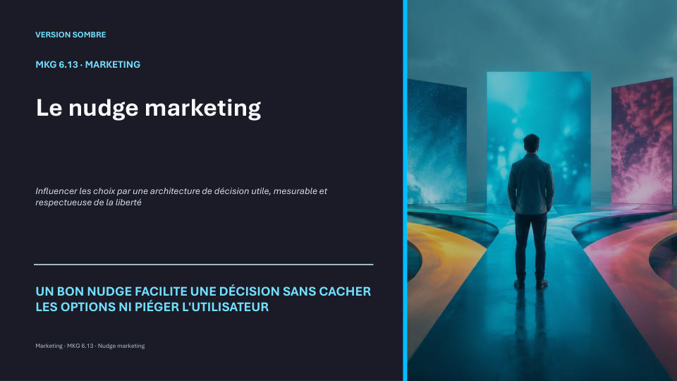 Première diapositive de la fiche MKG 6.13