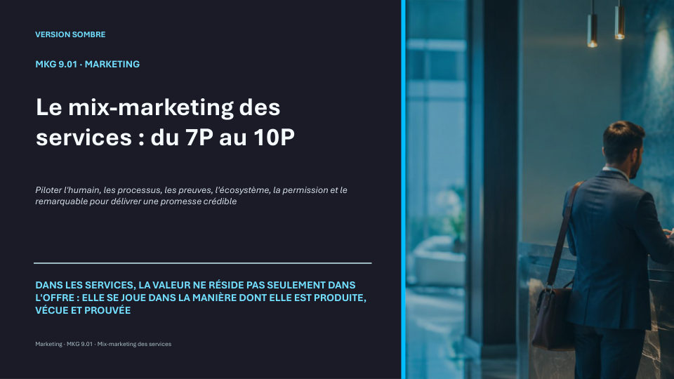 Première diapositive de la fiche MKG 9.01