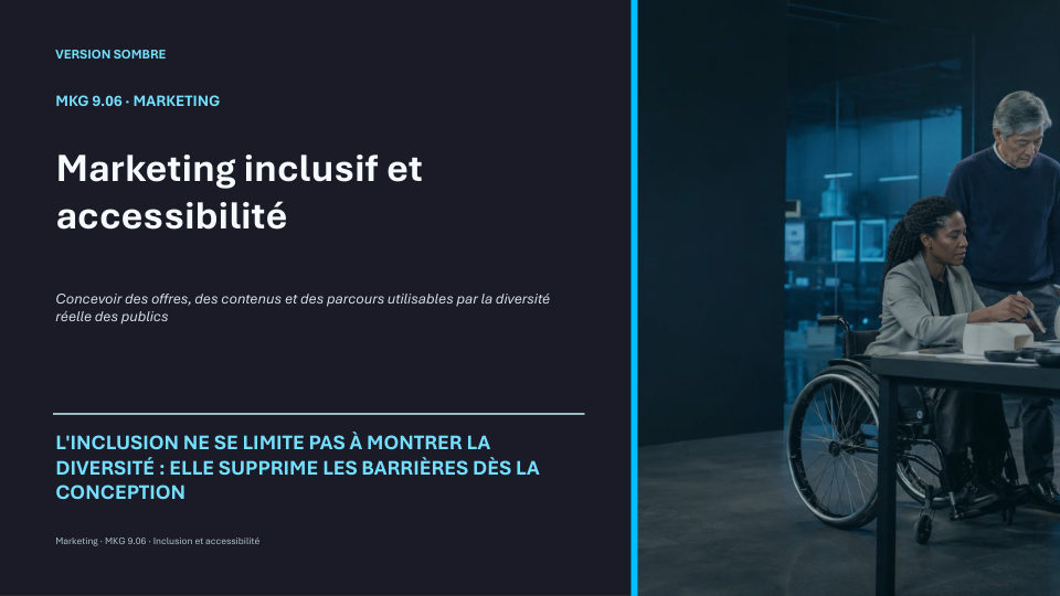 Première diapositive de la fiche MKG 9.06