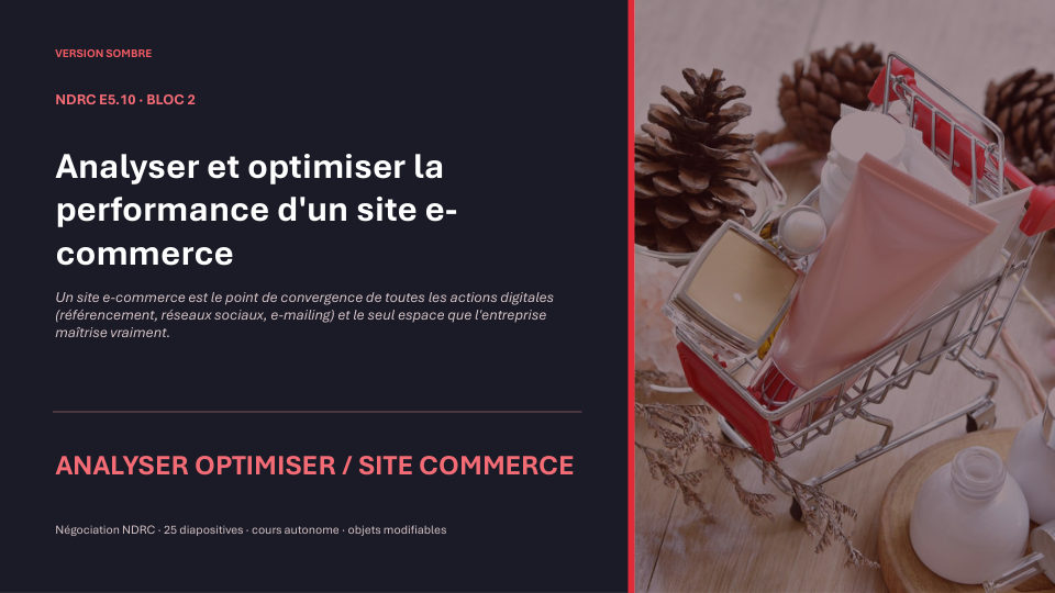 Première diapositive de la fiche NDRC E5.10