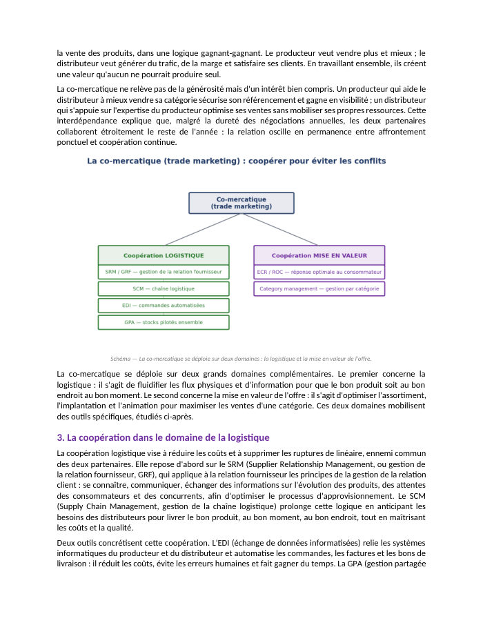 Une page du cours