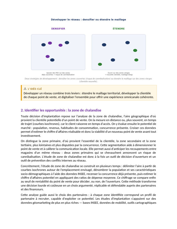 Une page du cours