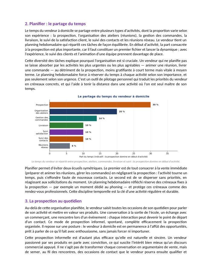 Une page du cours NDRC E6.23