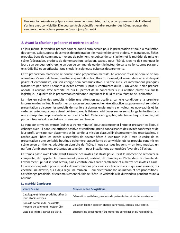 Une page du cours
