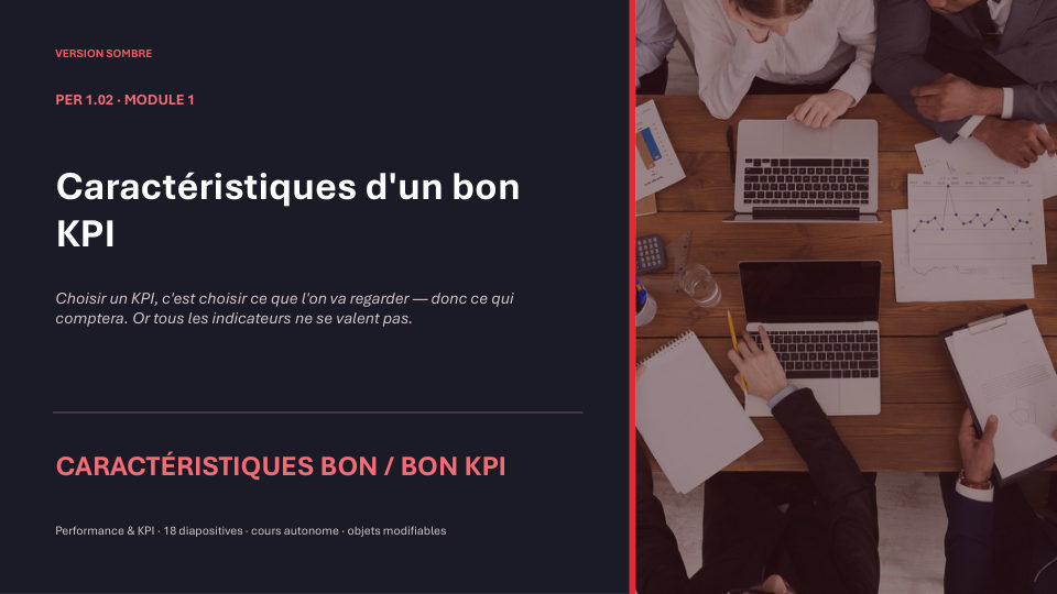 Première diapositive de la fiche PER 1.02
