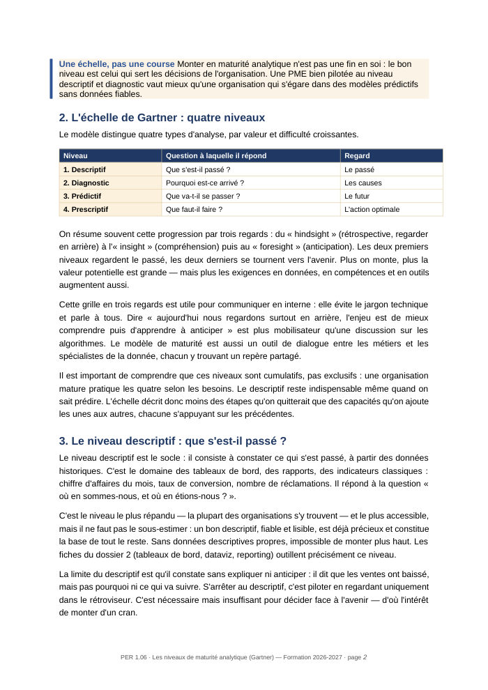 Une page du cours