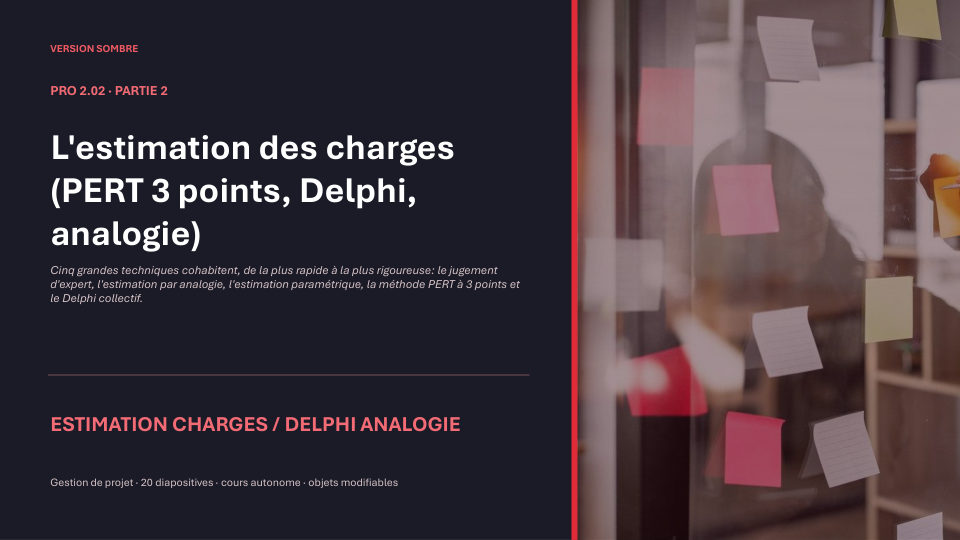 Première diapositive de la fiche PRO 2.02