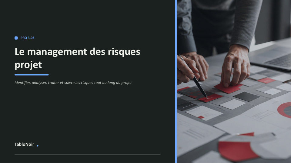 Première diapositive de la fiche PRO 3.03