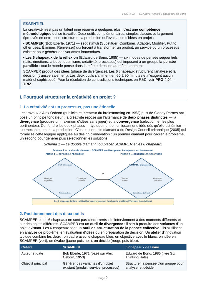 Une page du cours