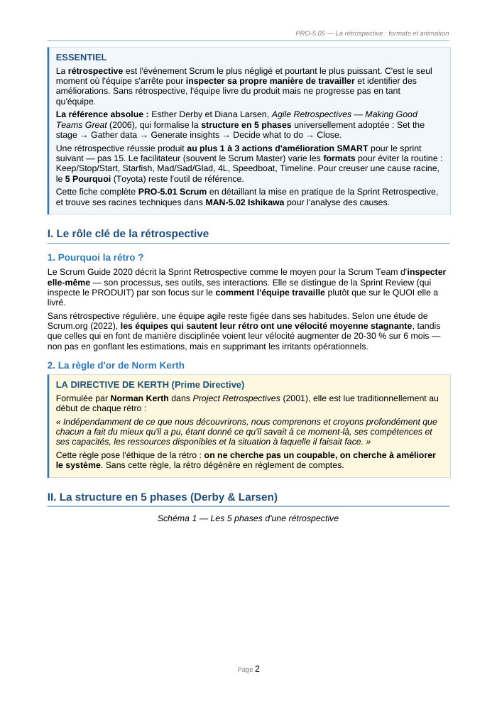 Une page du cours