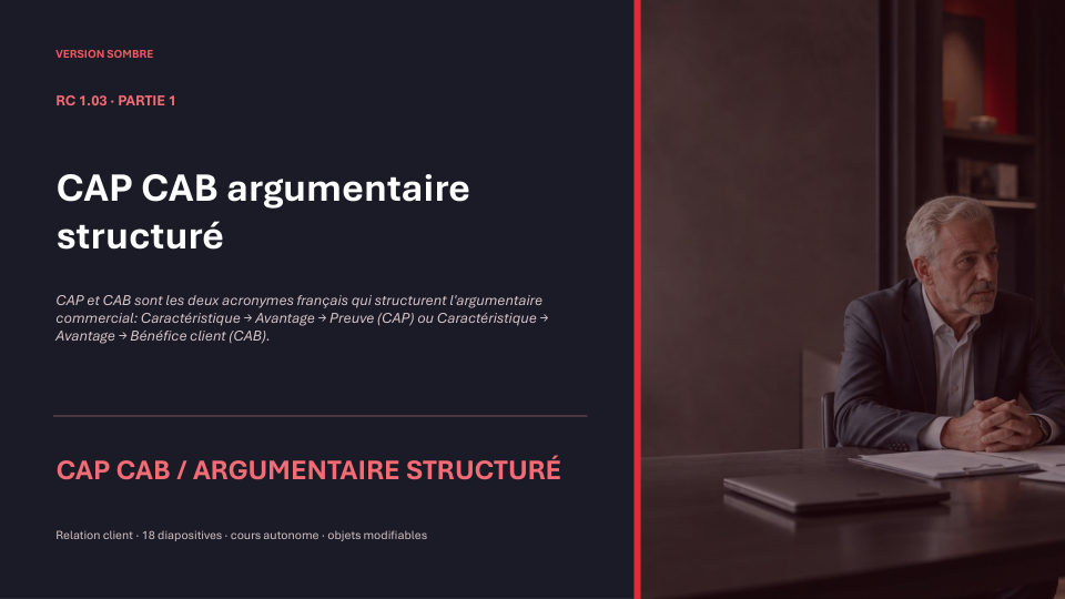 Première diapositive de la fiche RC 1.03
