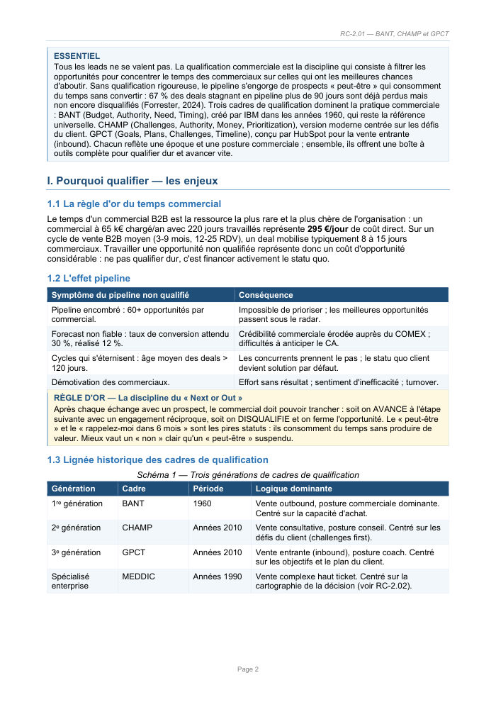 Une page du cours RC 2.01