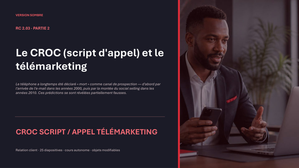 Première diapositive de la fiche RC 2.03