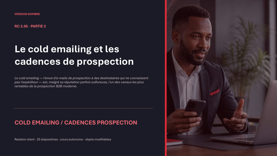 Première diapositive de la fiche RC 2.05