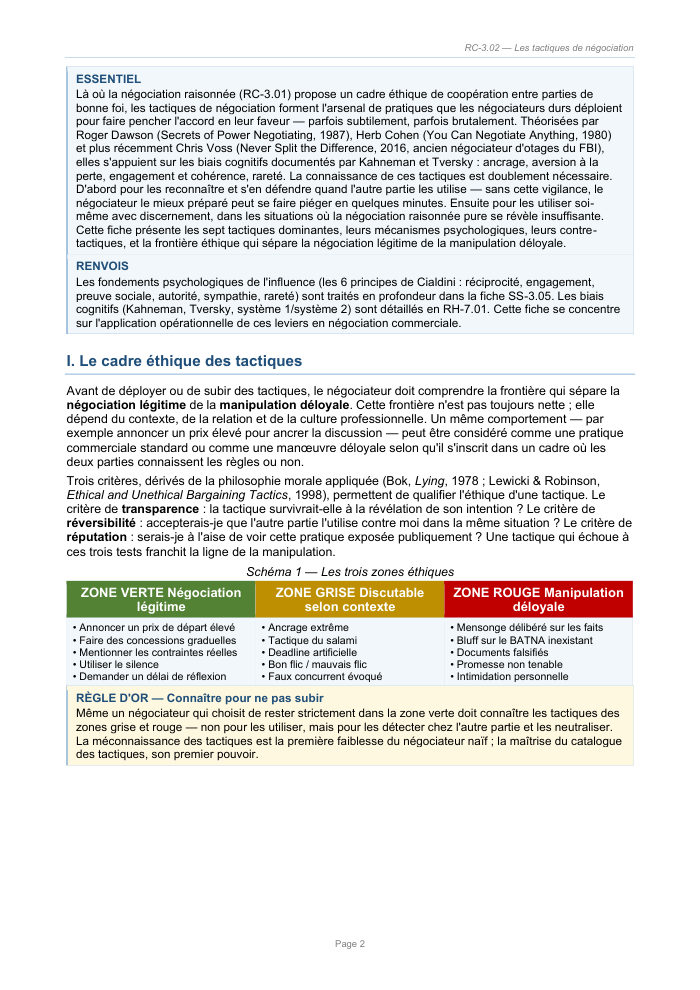 Une page du cours