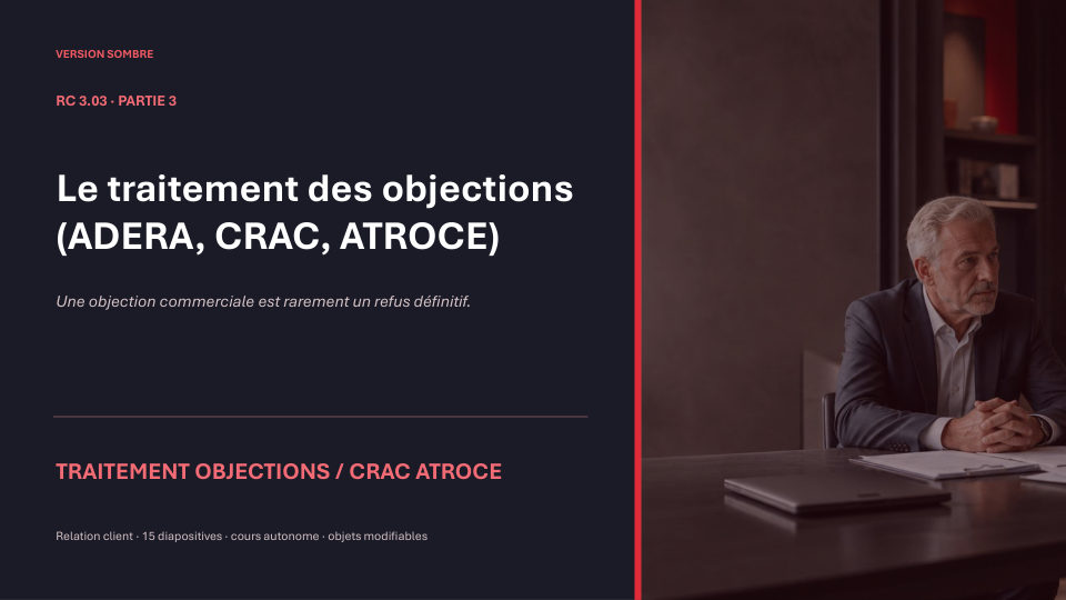 Première diapositive de la fiche RC 3.03