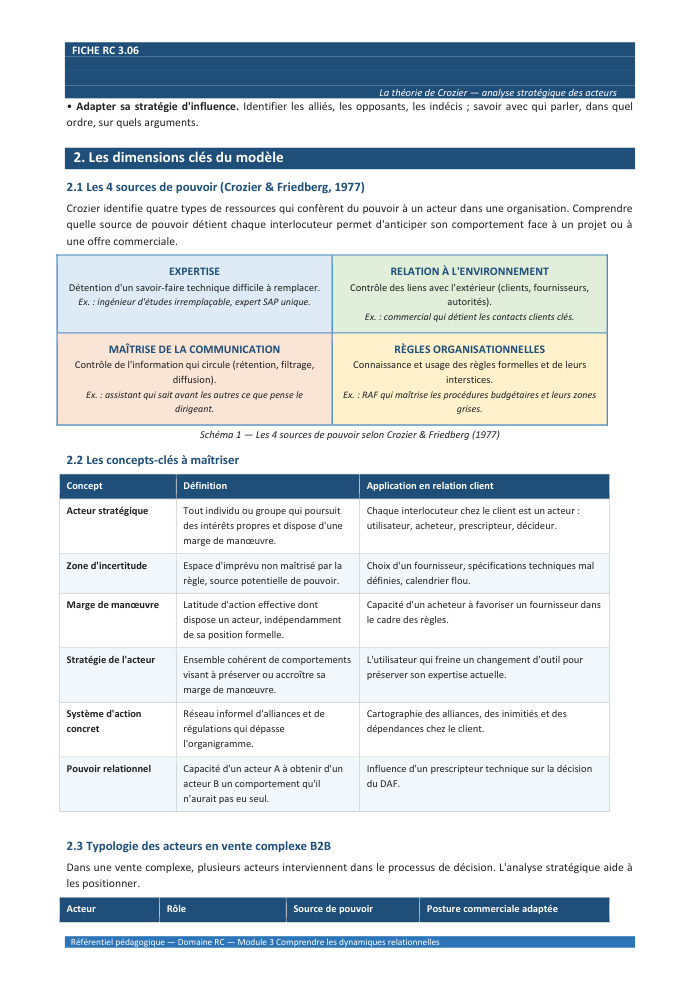 Une page du cours RC 3.06