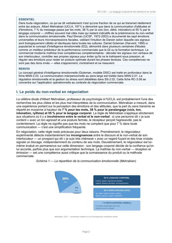 Une page du cours