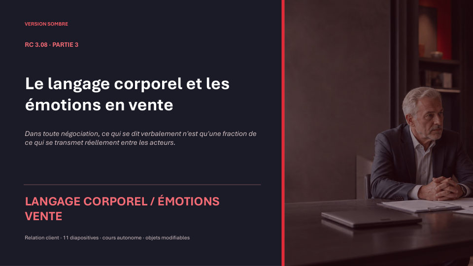 Première diapositive de la fiche RC 3.08