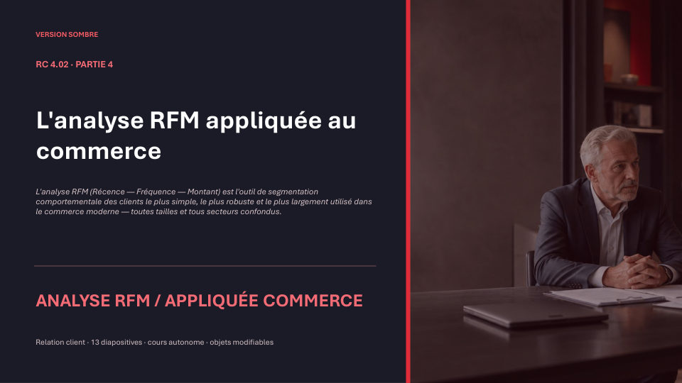 Première diapositive de la fiche RC 4.02