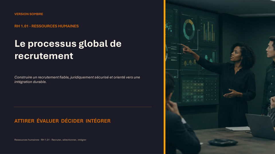 Première diapositive de la fiche RH 1.01