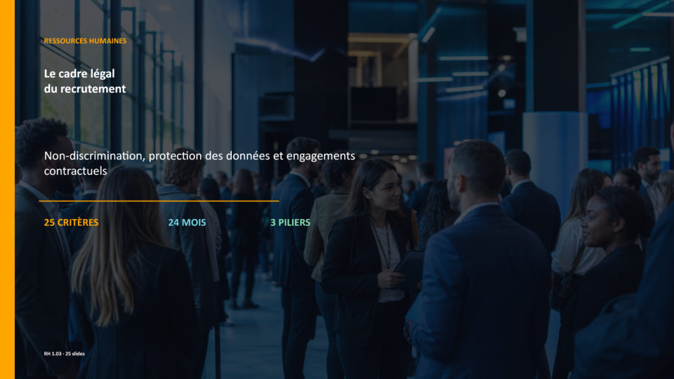 Première diapositive de la fiche RH 1.03