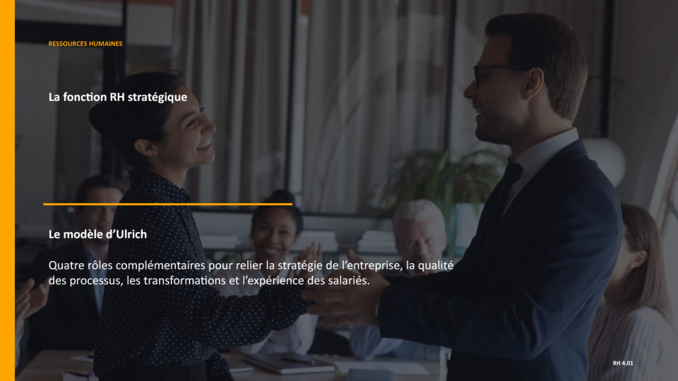 Première diapositive de la fiche RH 4.01