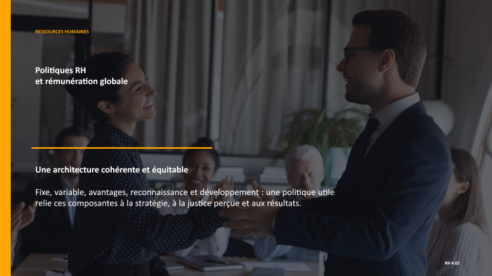 Première diapositive de la fiche RH 4.02