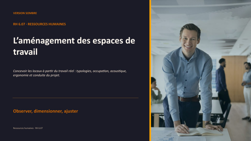 Première diapositive de la fiche RH 6.07