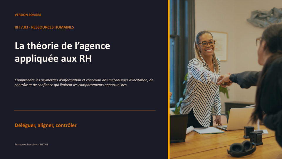 Première diapositive de la fiche RH 7.03