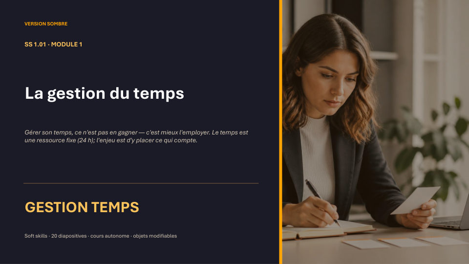 Première diapositive de la fiche SS 1.01