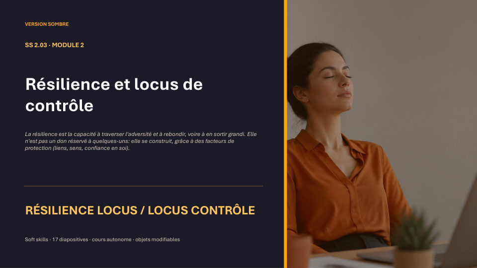 Première diapositive de la fiche SS 2.03