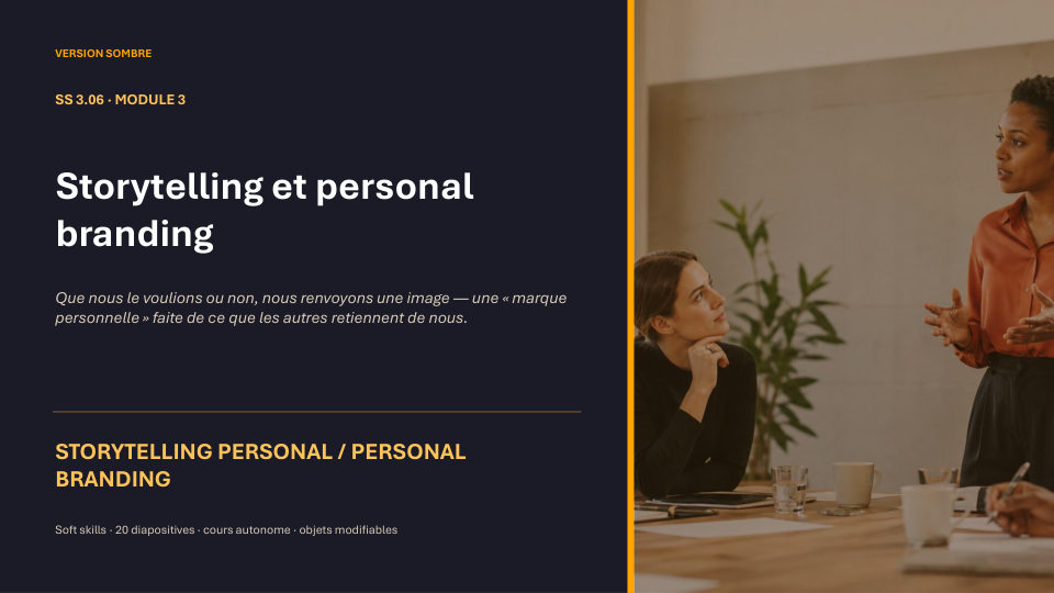 Première diapositive de la fiche SS 3.06