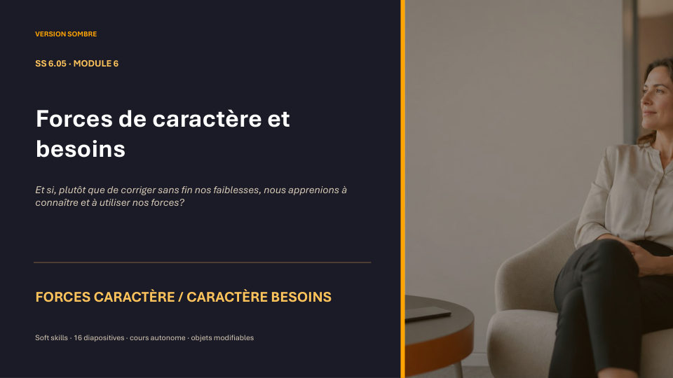 Première diapositive de la fiche SS 6.05