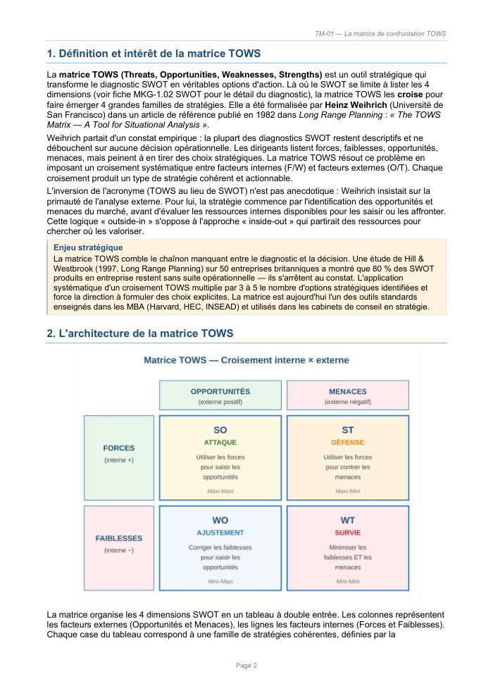 Une page du cours