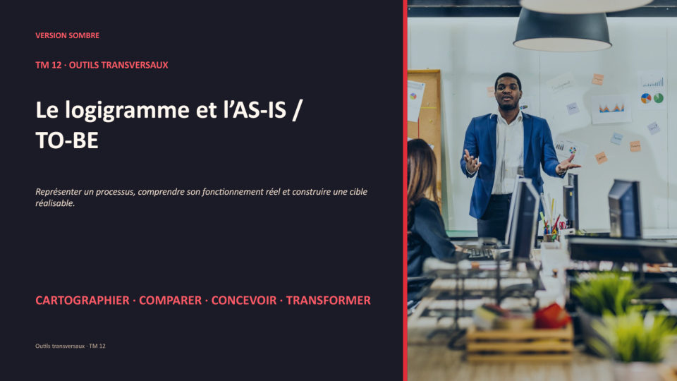 Première diapositive de la fiche TM 12