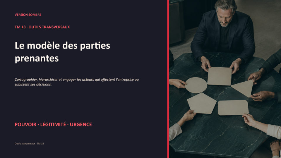 Première diapositive de la fiche TM 18