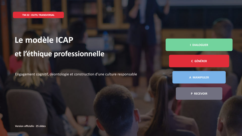 Première diapositive de la fiche TM 22