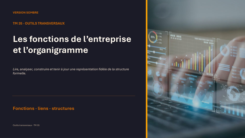 Première diapositive de la fiche TM 35
