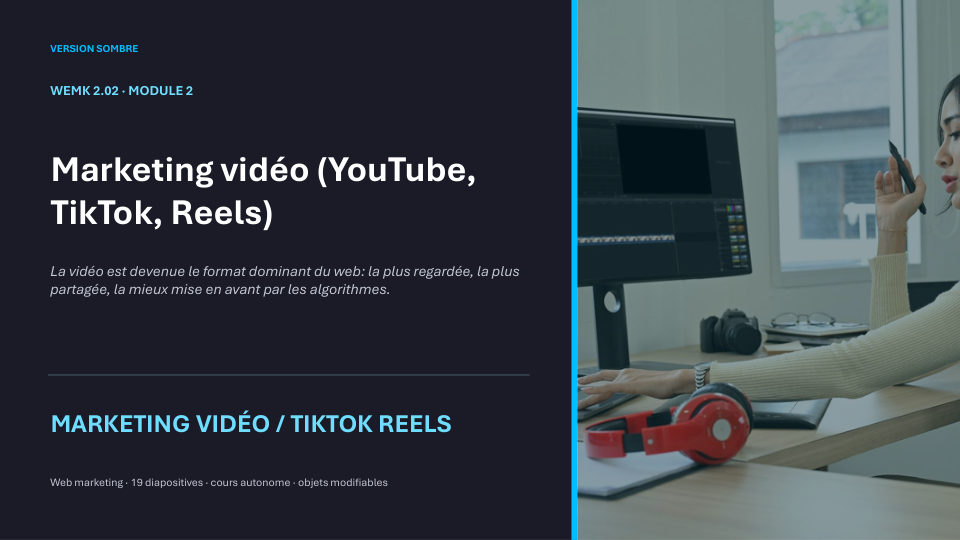 Première diapositive de la fiche WEMK 2.02