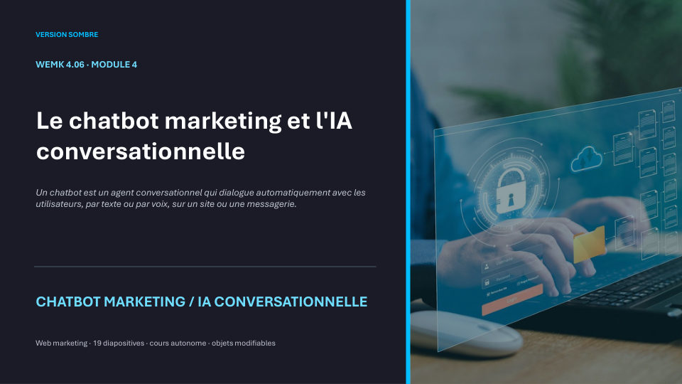 Première diapositive de la fiche WEMK 4.06